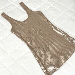 Express Sequin Tank Top